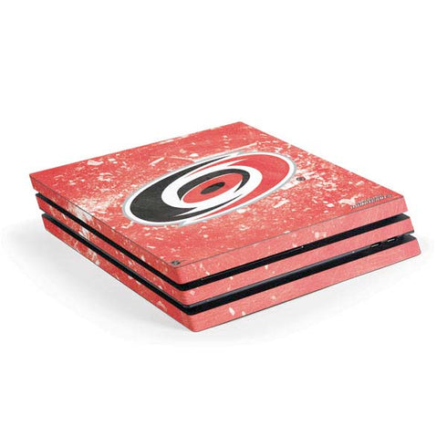 NHL Carolina Hurricanes Frozen PS4 Pro Console Skin